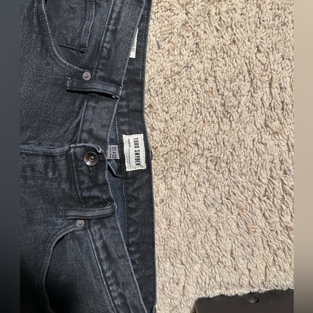 2 pairs of Todd Snyder Relaxed Fit Jeans